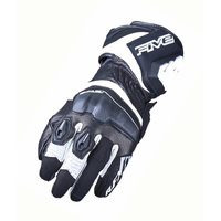 Five Ladies RFX 4 Evo Sports Motorcycle Gloves Black/White