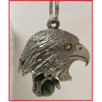 Large Eagle Green Motorcycle Guardian Bell