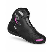 BG Ladies Slide Air Boots Black Pink 