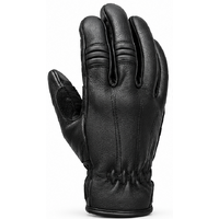 BGA Rigger Motorcycle Leather Gloves Black