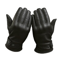 BGA MIG Soft Fit Leather Motorcycle Gloves