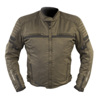 MotoDry Clubman Motorcycle Vintage Jacket Brown