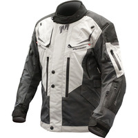 MOTODRY RALLYE 2 ADVENTURE JACKET BLACK GREY WITH REMOVABLE LINERS