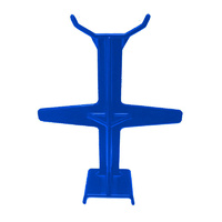 PLASTIC DIRT BIKE MOTORCYCLE FORK SEAL SAVER BLUE 293mm LONG
