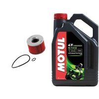 Kawasaki ZRX 1100, 97-00, ZRT10C; Motul 10w40 Öl; K&N Ölfilter