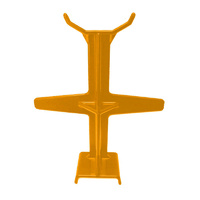 PLASTIC DIRT BIKE MOTORCYCLE FORK SEAL SAVER ORANGE 293mm LONG
