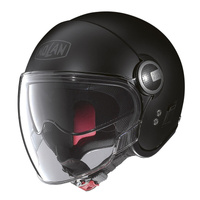 Nolan N21 Open Face with Visor Motorcycle Helmet Flat Black