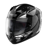 Nolan N60-6 Full Face Wiring Motorcycle Helmet Black Silver White