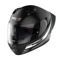 Nolan N60-6 Sport Outset Motorcycle Helmet Flat Black White