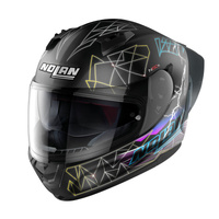 Nolan N60-6 Sport Raindance Full Face Helmet Flat Black Multi