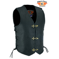 BGA Shooter 3mm Leather Motorcycle Vest