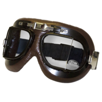RXT Split Lens Flying Goggles Brown