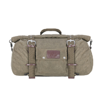 Oxford Heritage Wax Cotton Heritage Motorcycle Roll Bag 30L Khaki