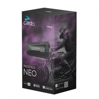 Cardo Packtalk Neo Motorcycle Helmet Bluetooth Single Pack