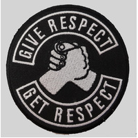 BGA Give Respect Motorcycle Patch