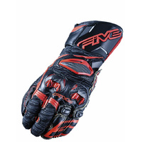 Five RFX Race Sports Motorcycle Gloves Red