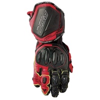 RST Pro Series GP D30 CE Kangaroo Race Glove Red White 2XL