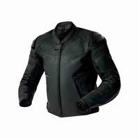 RST S1 D30 CE Leather Motorcycle Jacket Black