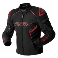 RST S1 D30 CE WP Textile Jacket Black Red 2XL