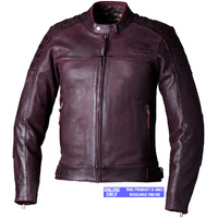RST IOM TT Brandish 2 CE Leather Motorbike Jacket Oxblood