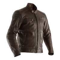 RST Roadster II Leather Motorcycle Jacket Brown