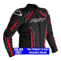 RST S-1 WP Textile Motorcycle Jacket Black/Red