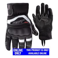 RST Urban Air 3 Vented Motorcycle Gloves Black/White