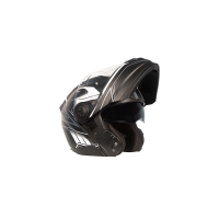 RXT 909 Modular Flip Motorcycle Helmet Black/White