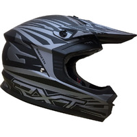 RXT A730 Zenith 3 MX Helmet Black/Grey