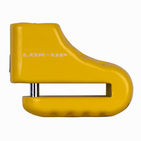 Lok-Up Motorbike Disc Lock 5.5mm Pin Yellow Cheap