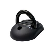 Lok Up Heavy Duty Floor Mount Motorcycle Lock Black