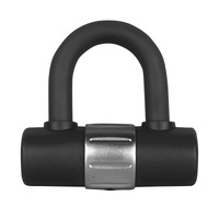 Lok Up U Lock Motorbike Padlock Black