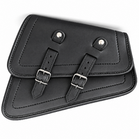 BGA Revolution Harley Sportster Right Side Swingarm Leather Bag