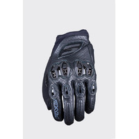 Five Stunt Evo 2 Leather Sports Gloves Black