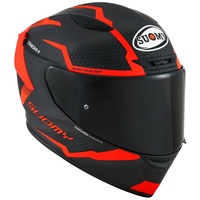 Suomy Track-1 E06 Reaction Red Helmet