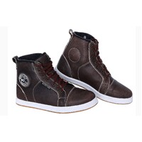 BGA Men Axle WP Motorcycle Sneakers Brown