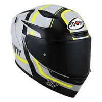 Suomy Track-1 97 Full Face Helmet Grey/Yellow