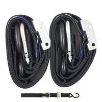 Gorillas Grip Tie Down 38mm Snap hook Black/Black Loop