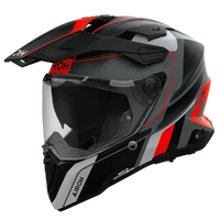 Airoh Commander 2 Adventure Motorcycle Helmet Skip Orange Matt