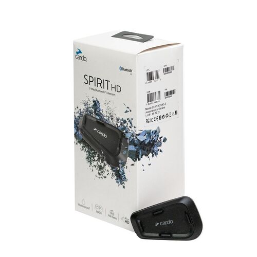 Cardo Spirit Communication System Single Pack - MotoMoto